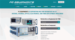Desktop Screenshot of fc-equipments.com